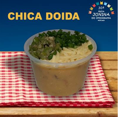 caldo chica doida na festa junina em uberlandia